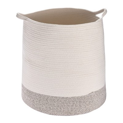 Image of Hallops Clothes Laundry Basket, White