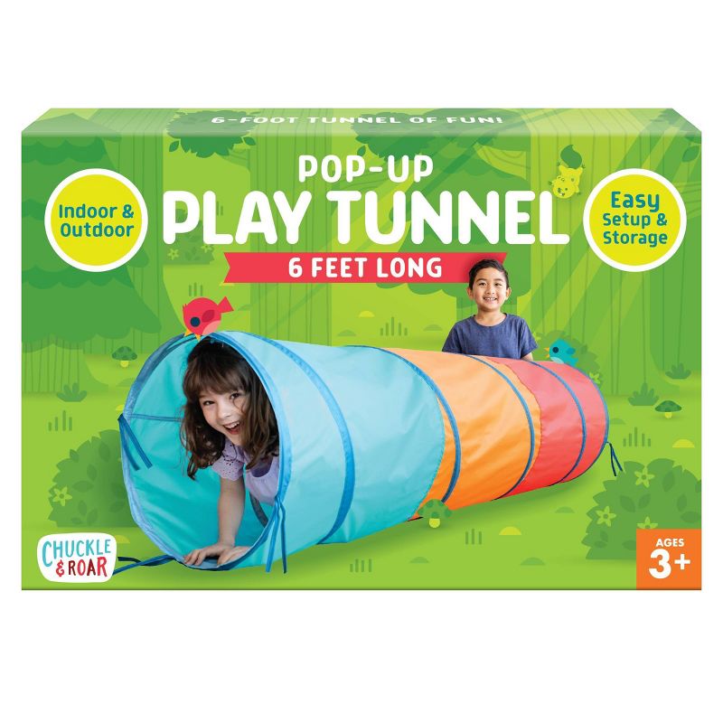 Chuckle &#38; Roar Pop-up Play Tunnel, 1 of 10