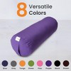 Sol Living Yoga Bolster Pillow with Removable Cover Rectangle - 4 of 4