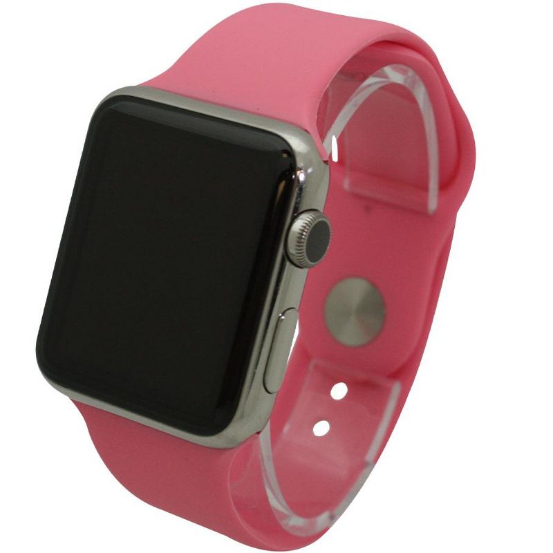 Olivia Pratt Solid Silicone Apple Watch Band Medium to Large Size Wrist M/L only.  Made for 6.5 to 8.5 inch Wrists., 3 of 8