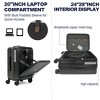 YONWAY 3 Piece Luggage Set, Expandable Hardside Carry-On Luggage, with front opening, with TSA lock & Spinner Wheels, for Travel - 2 of 4
