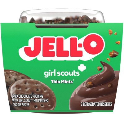 Jell-O Girl Scouts Thin Mints - 7oz/2ct