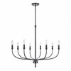 Elk Home Newland 8 - Light Chandelier in  Matte Black - 3 of 3