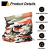 Unique Bargains Breathable Fishing Cycling Sunscreen Bandana Neck Gaiter Face Masks 2 Pcs - 4 of 4