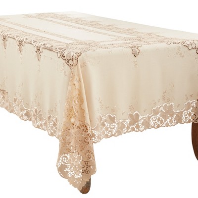 Saro Lifestyle Classic Lace Tablecloth