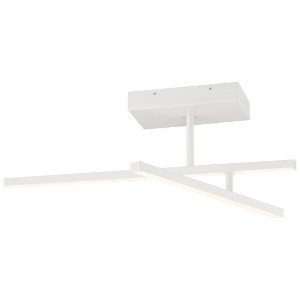 Access Lighting Duo 1 - Light Flush Mount in  Matte White - 1 of 1