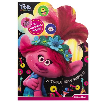 DreamWorks Trolls World Tour - A Troll New World Look and Find - Target Exclusive Edition by Erin Rose Wage (Paperback)