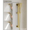 YAWWALK 3-Spray Wall Bar Shower Kits 1.8 GPM with Handheld Shower - 4 of 4