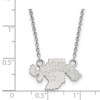 Black Bow Jewelry Sterling Silver Indiana State Sycamores NCAA Necklace 18 Inch - 2 of 4