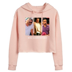 Women's - The Big Lebowski - El Duderino Cropped Graphic Hoodie - 1 of 2