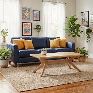 Cross Leg Rectangular Coffee Table (48in x 24in / 1220mm x 610mm) - 1 of 4