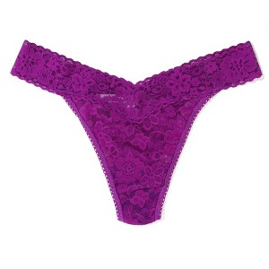 Hanky Panky Women's Daily Lace Original Rise Thong - One Size - 1 of 3