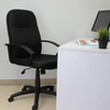 Mid Back Fabric Managers Chair Black - Boss Office Products - image 2 of 4