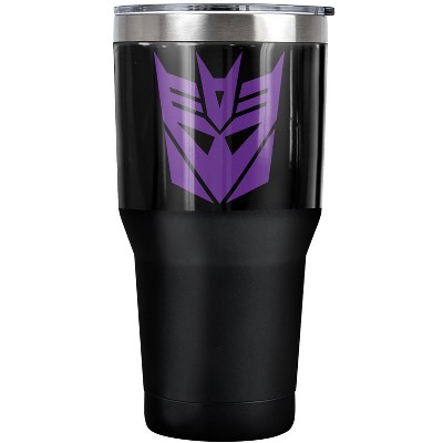 Transformers Decepticon Steel Tumbler 30oz Coffee Travel Mug