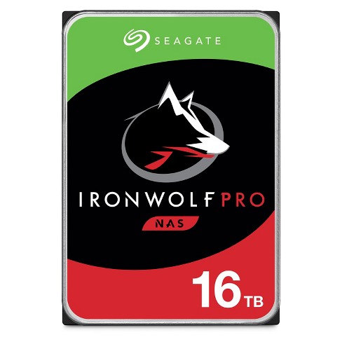 Seagate Ironwolf Pro 16tb Nas Internal Hard Drive Hdd - 3.5 Inch