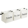 The Lakeside Collection Set of 3 Storage Baskets - Printed - 4 of 4