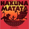 Men's Lion King Hakuna Matata Sunset Circle T-Shirt - 2 of 4
