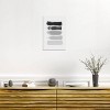 iCanvas B and W Stripes by Orara Studio Canvas Print Wall Art - 3 of 3