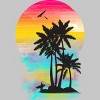 Men's Design By Humans Color of Summer By clingcling T-Shirt - 2 of 4