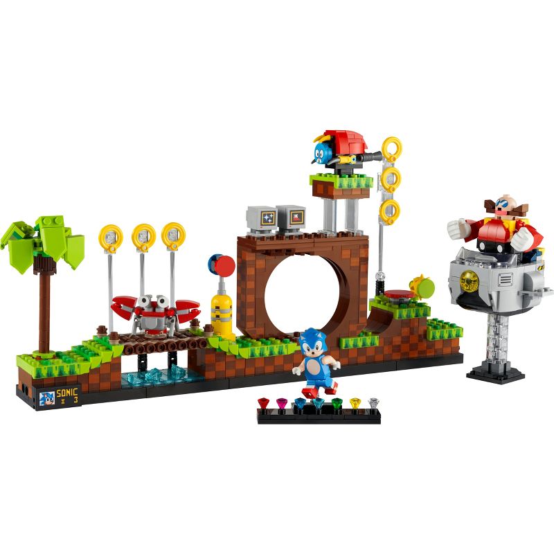 LEGO Ideas Sonic the Hedgehog - Green Hill Zone Set 21331, 3 of 11