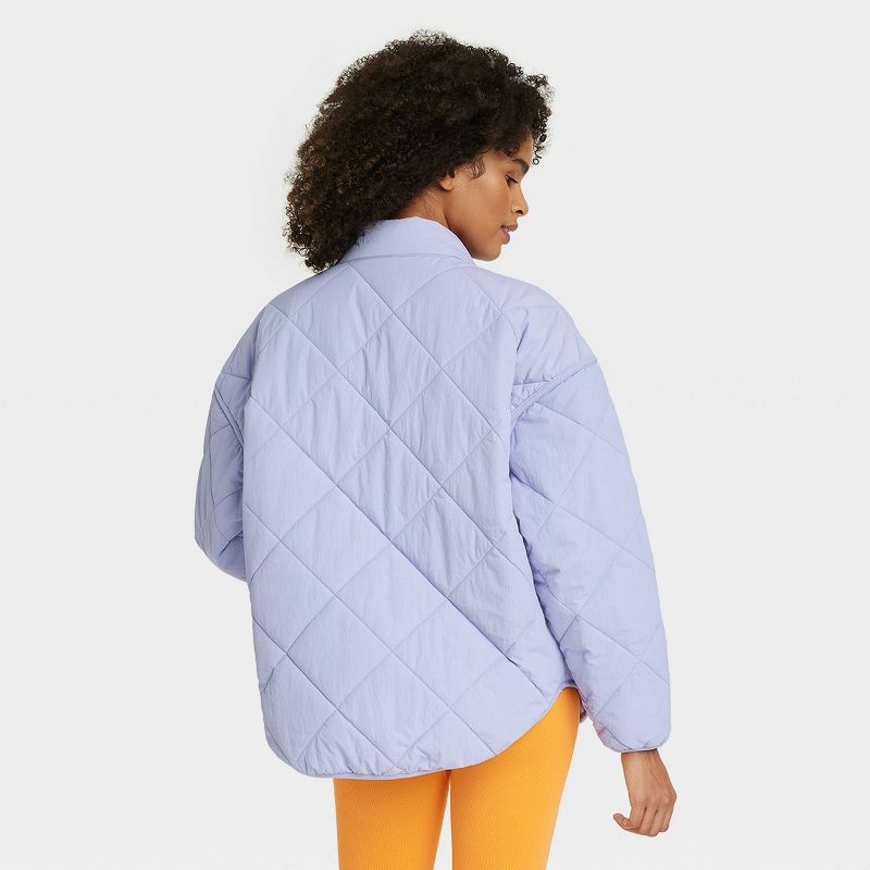 Women's Quilted Puffer Jacket - All In Motion™, 3 of 11