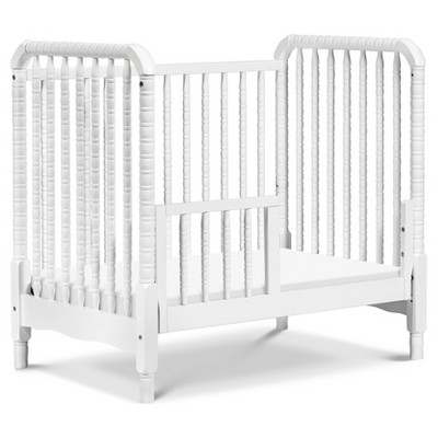 White Pine 3-in-1 Convertible Mini Crib with Wheels