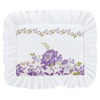 Collections Etc Floral Garden  Sham