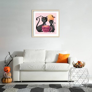 Amanti Art 25"x25" Witches Brew by Gia Graham Wood Framed Wall Art Print - 1 of 4
