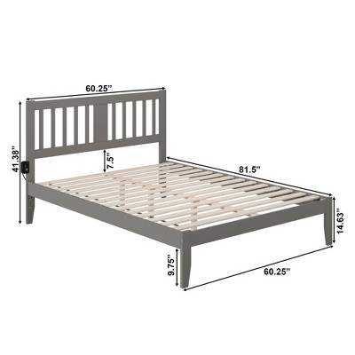 Tahoe Classic Queen Bed with USB Charger and Mission Headboard