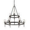 Golden Lighting Marcellis 2 Tier - 9 Light Chandelier - 2 of 2