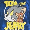 Mens Tom & Jerry Battle Hoodie - Classic Hanna-Barbera Long Sleeve Sweatshirt - Vintage Cartoon Hoodie - 3 of 4