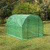 Gardenised Green Outdoor Portable Garden Plant Walk-In Greenhouse and Garden Hot House Waterproof - 3 of 4
