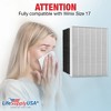 LifeSupplyUSA Air Purifier Filters Compatible with Winix Size 17 - 2 of 4