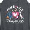 Women's - Disney - Cats & Dogs Graphic Racerback Tank - 2 of 4