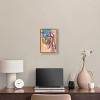 Art Remedy Te Veo Retro Abstract Wall Art Framed - 2 of 4