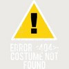 Junior's Design By Humans Halloween Error 404 Costume Not Found Apparel By COVI T-Shirt - image 2 of 3