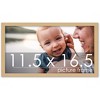 PosterPalooza | Photo Size Minimalist Yellow Picture Frame - UV Acrylic, Foam Board Backing, Hanging Hardware - 2 of 4