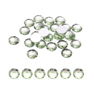 Unique Bargains Acrylic Flat Back Diamond Gems Bead for Face Painting DIY Crafts 50 Pcs - 1 of 4
