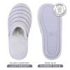 ROXONI Women Slipper Cozy Memory Foam, Indoor Outdoor Rubber Sole - 2 of 4