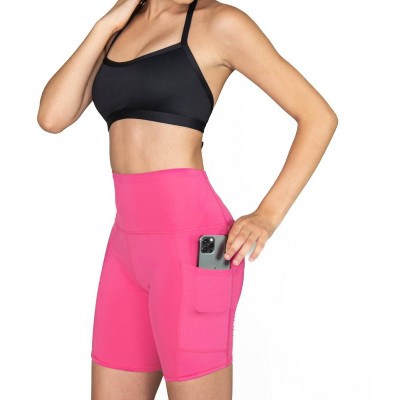 Women's Recycled Poly Bike Short with Pockets - Body Wrappers