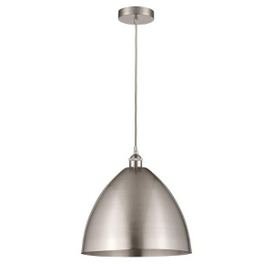 Edison Dome - 1 Light Cord Hung Mini Pendant In Industrial Style-18.75 Inches Tall and 16 Inches Wide - 1 of 1