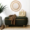 NicBex Upholstered Storage Ottoman Bench, Multi-Functional Footrest with Storage for Bedroom & Living Room - 4 of 4