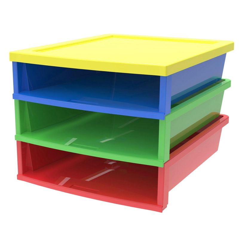 Storex Quick Stack Construction Paper Organizer, 3 of 5