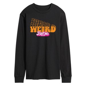 Men's - Barbie - Stacked Weird Barbie Long Sleeve Graphic T-Shirt - 1 of 4