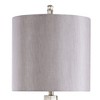Zara Carved Stone Design Table Lamp with Clear Acrylic Base Gold - StyleCraft - image 2 of 3