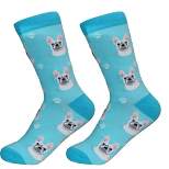 Novelty Socks 15.25" French Bulldog Socks Premium Cotton Quality E & S Pet  -  Socks