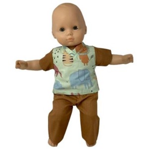 Doll Clothes Superstore Zoo Scrubs Fit 15 Inch Baby Dolls - 1 of 4