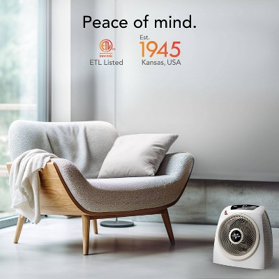 Vornado AVH10+ Ice Whole Room Heater White