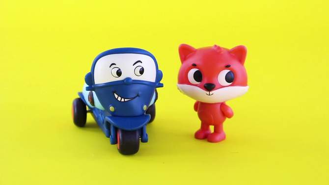 B. toys - Light-Up Toy Fox &#38; Motorcycle - Dash &#38; Motor Mike, 2 of 9, play video