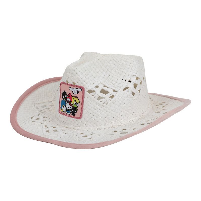 Hello Kitty & Friends Characters Front Patch White Cowboy Hat, 2 of 6